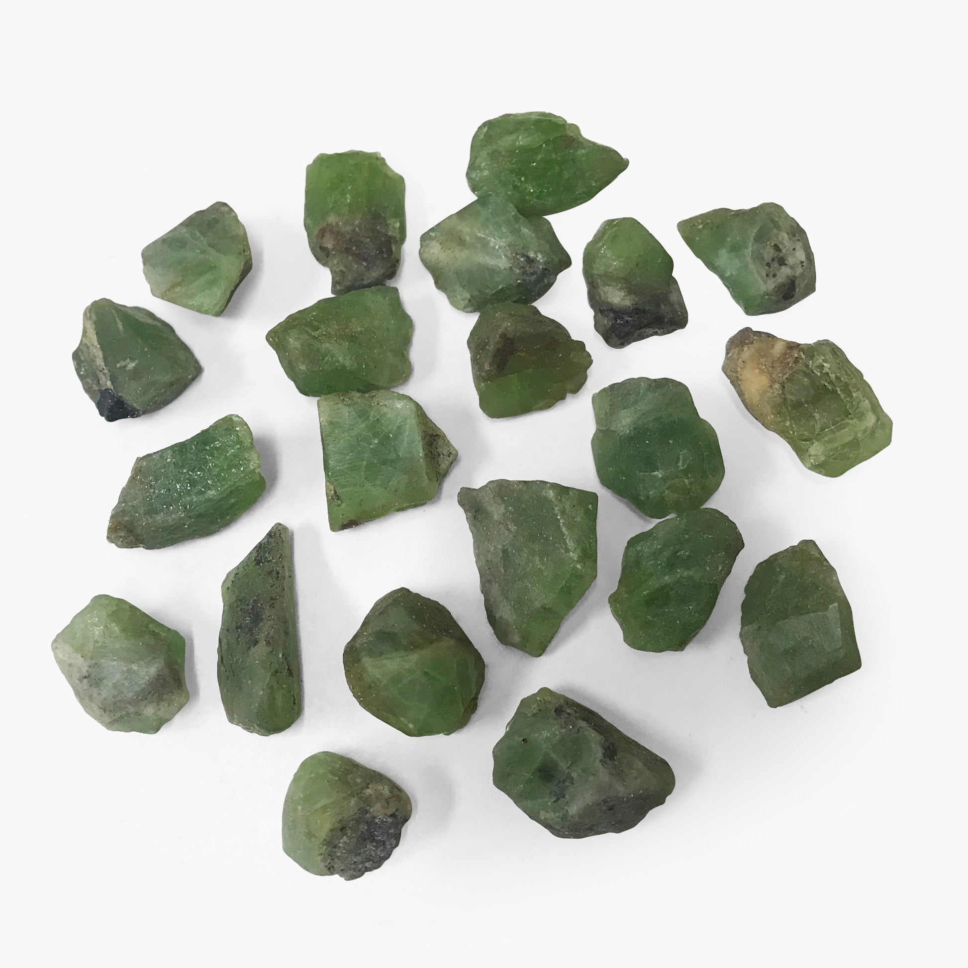 Natural Raw Rough Peridot Crystal Gemstone - Gem Avenue