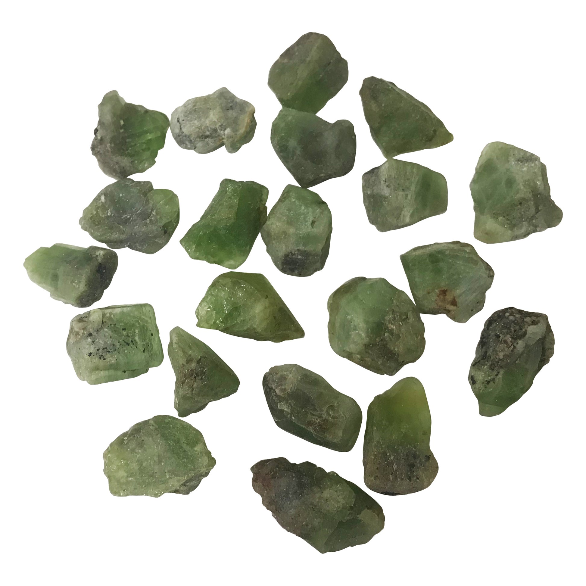 Natural Raw Rough Peridot Crystal Gemstone - Gem Avenue
