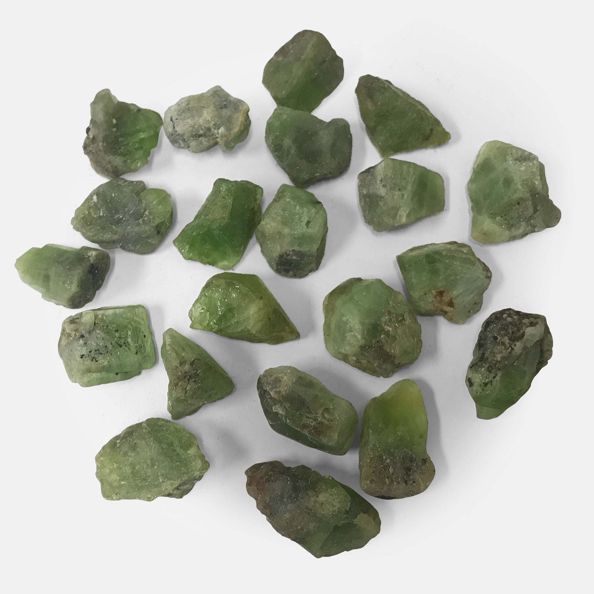 Natural Raw Rough Peridot Crystal Gemstone - Gem Avenue
