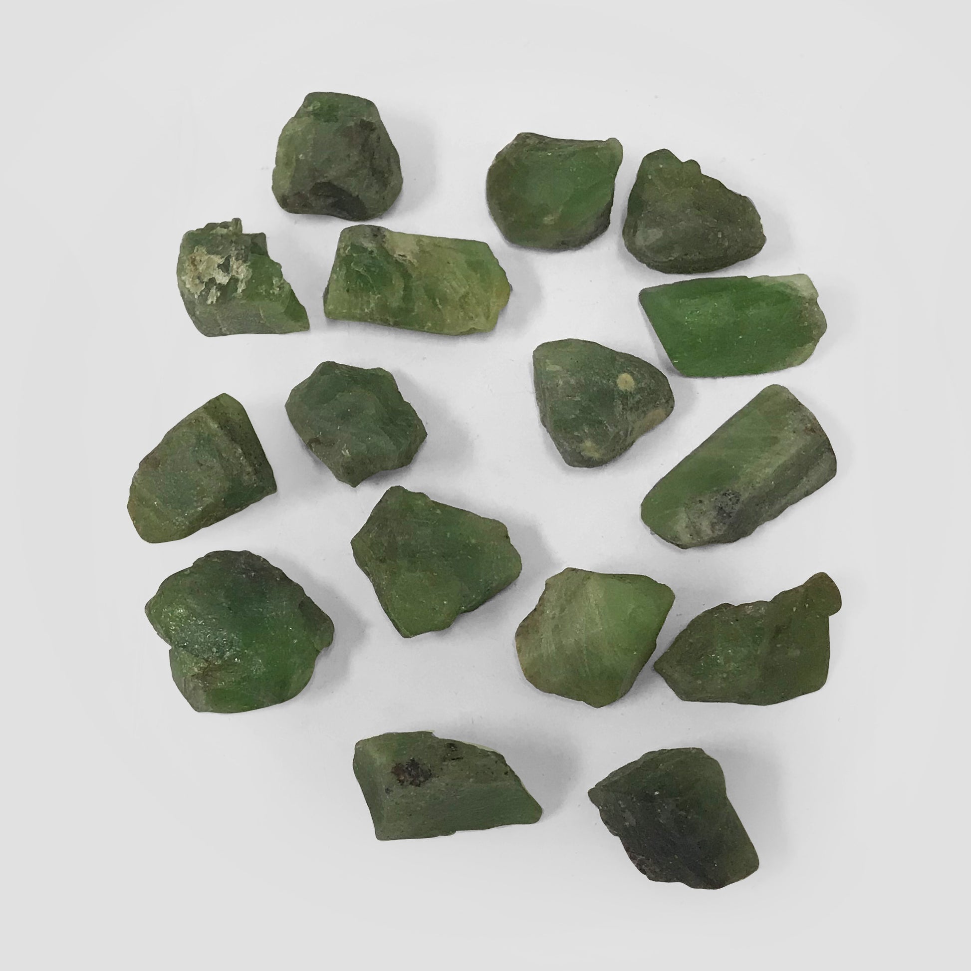 Natural Raw Rough Peridot Crystal Gemstone - Gem Avenue