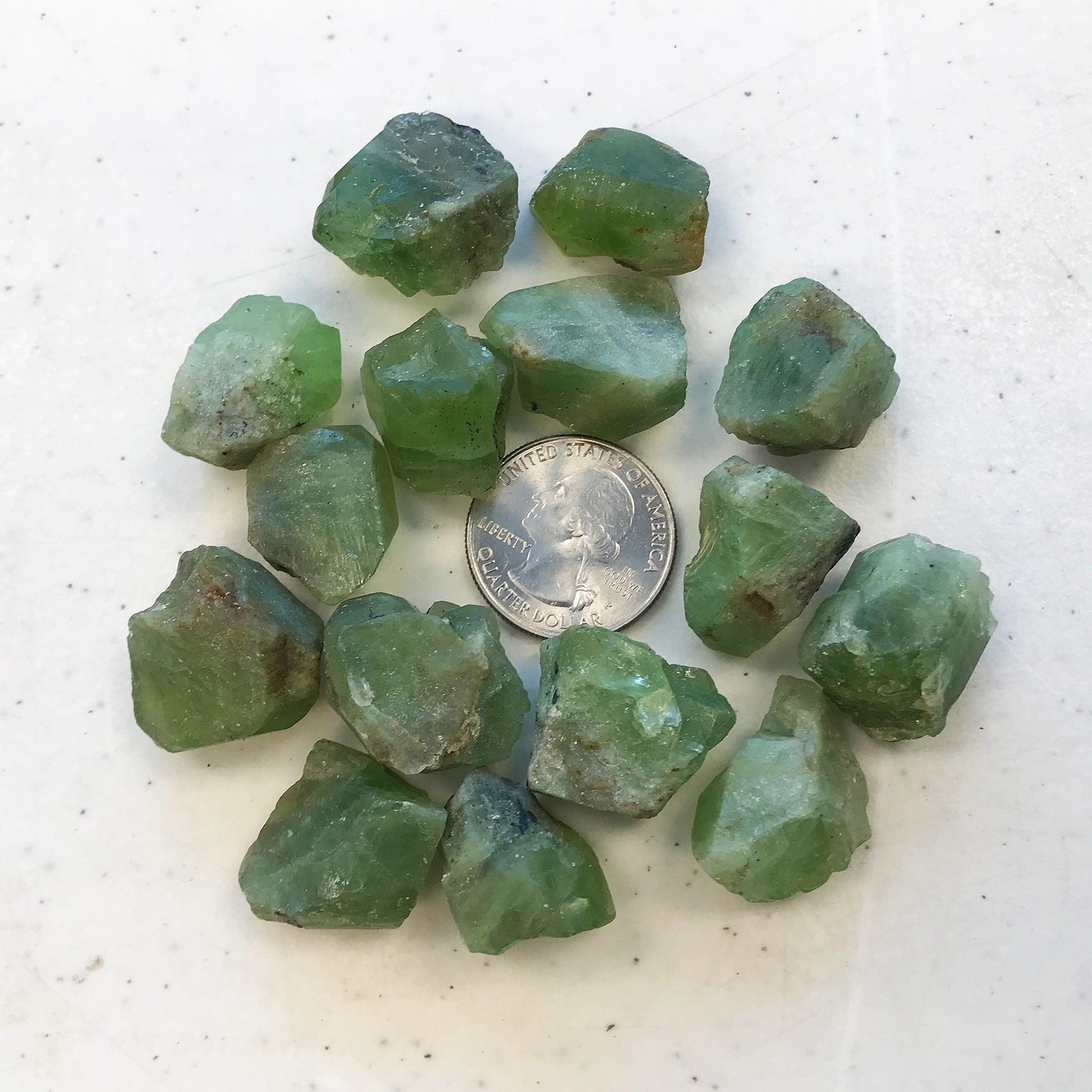 Natural Raw Rough Peridot Crystal Gemstone - Gem Avenue