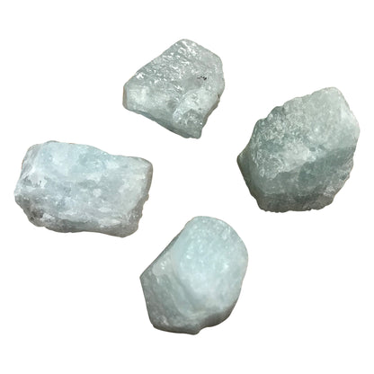 Natural Rough Raw Aquamarine Healing Crystal Gemstone - Gem Avenue