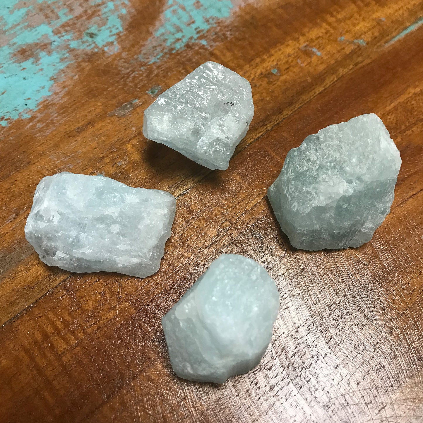 Natural Rough Raw Aquamarine Healing Crystal Gemstone - Gem Avenue