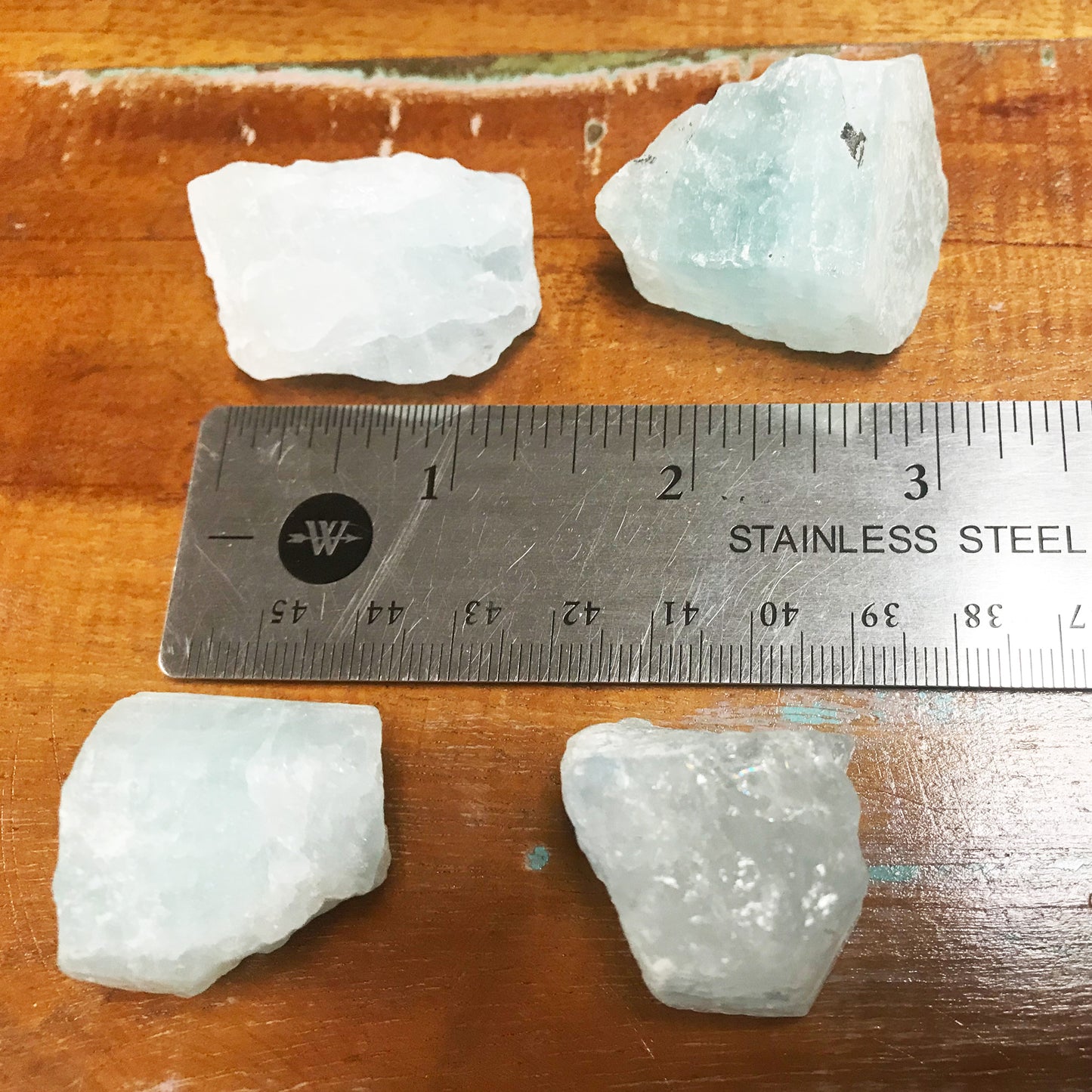 Natural Rough Raw Aquamarine Healing Crystal Gemstone - Gem Avenue