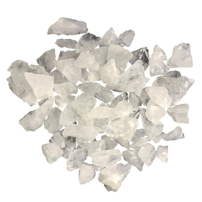 Genuine Natural Rough Clear Quartz Crystal Gemstones - Gem Avenue