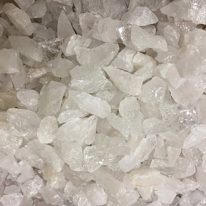 Genuine Natural Rough Clear Quartz Crystal Gemstones - Gem Avenue