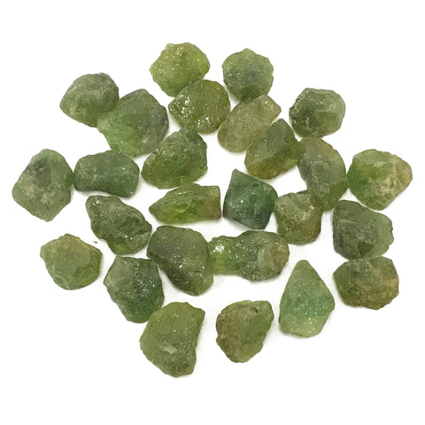 Natural Green Garnet Crystal – Raw Rough Andradite Gemstone Specimen for Collectors, Crafts, Tumbling, or Display – Unpolished Garnet Mineral Rock - RGH263