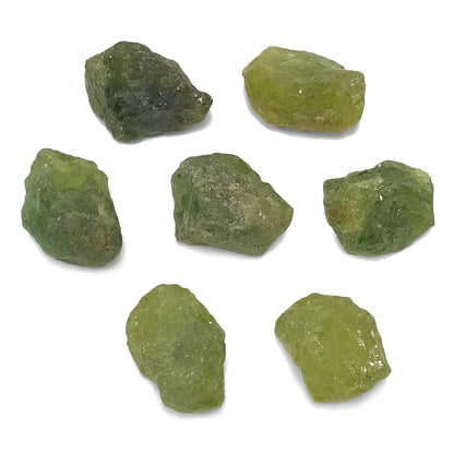 Natural Raw Rough Green Garnet Crystal Gemstone - Gem Avenue