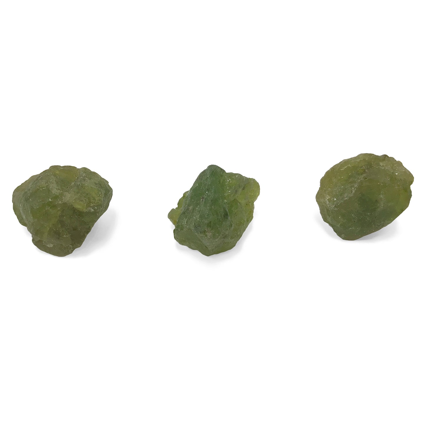 Natural Raw Rough Green Garnet Crystal Gemstone - Gem Avenue
