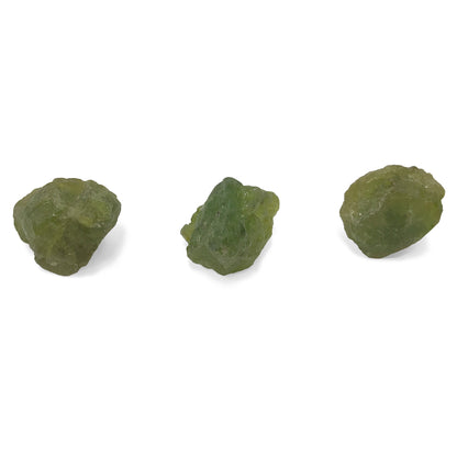 Natural Raw Rough Green Garnet Crystal Gemstone - Gem Avenue