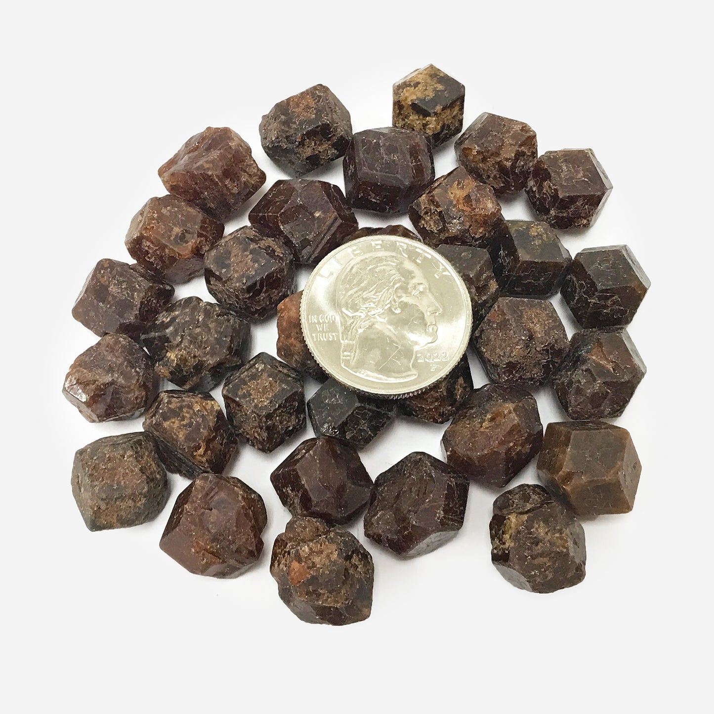 Natural Raw Rough Andradite Garnet Crystal Gemstone - Gem Avenue