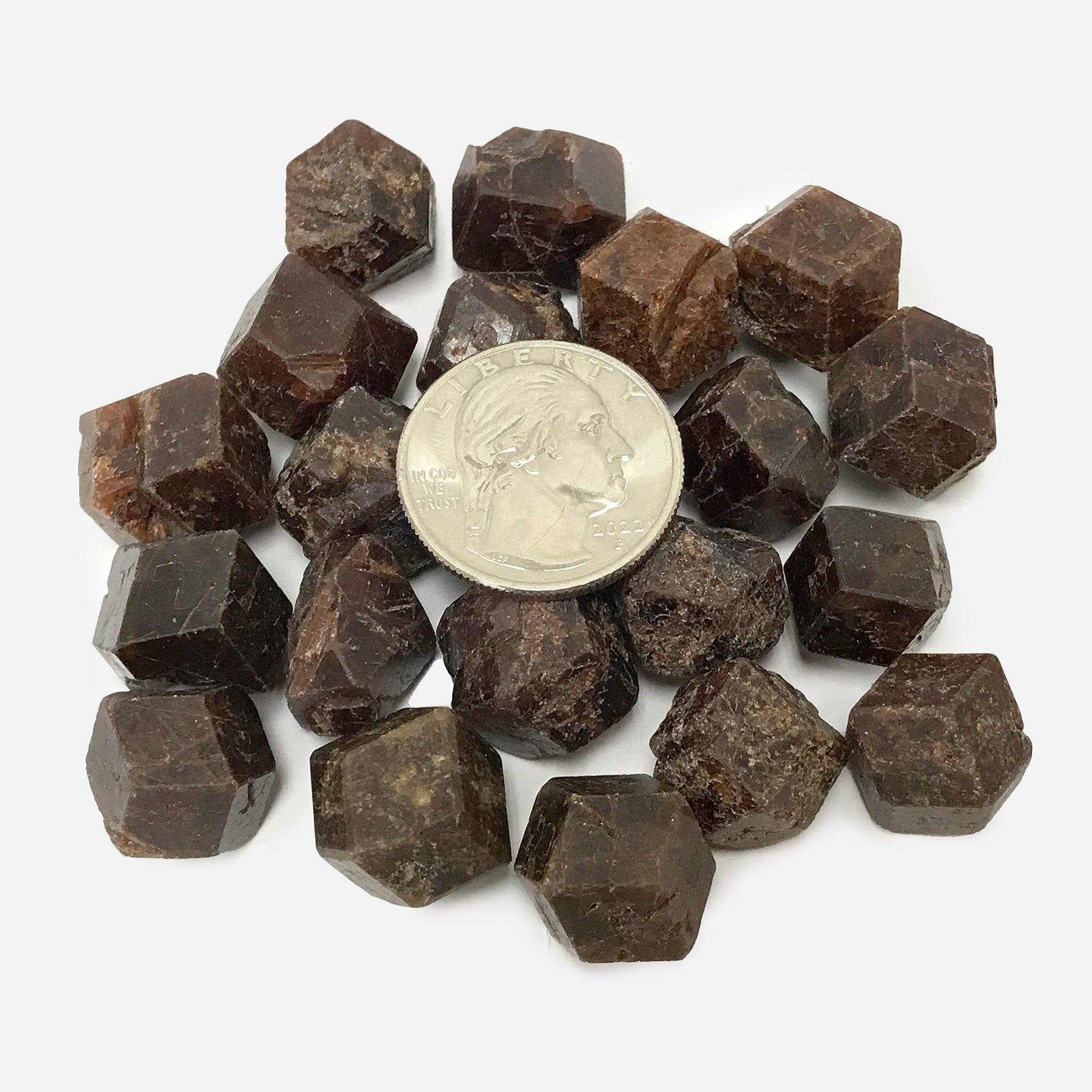 Natural Raw Rough Andradite Garnet Crystal Gemstone - Gem Avenue