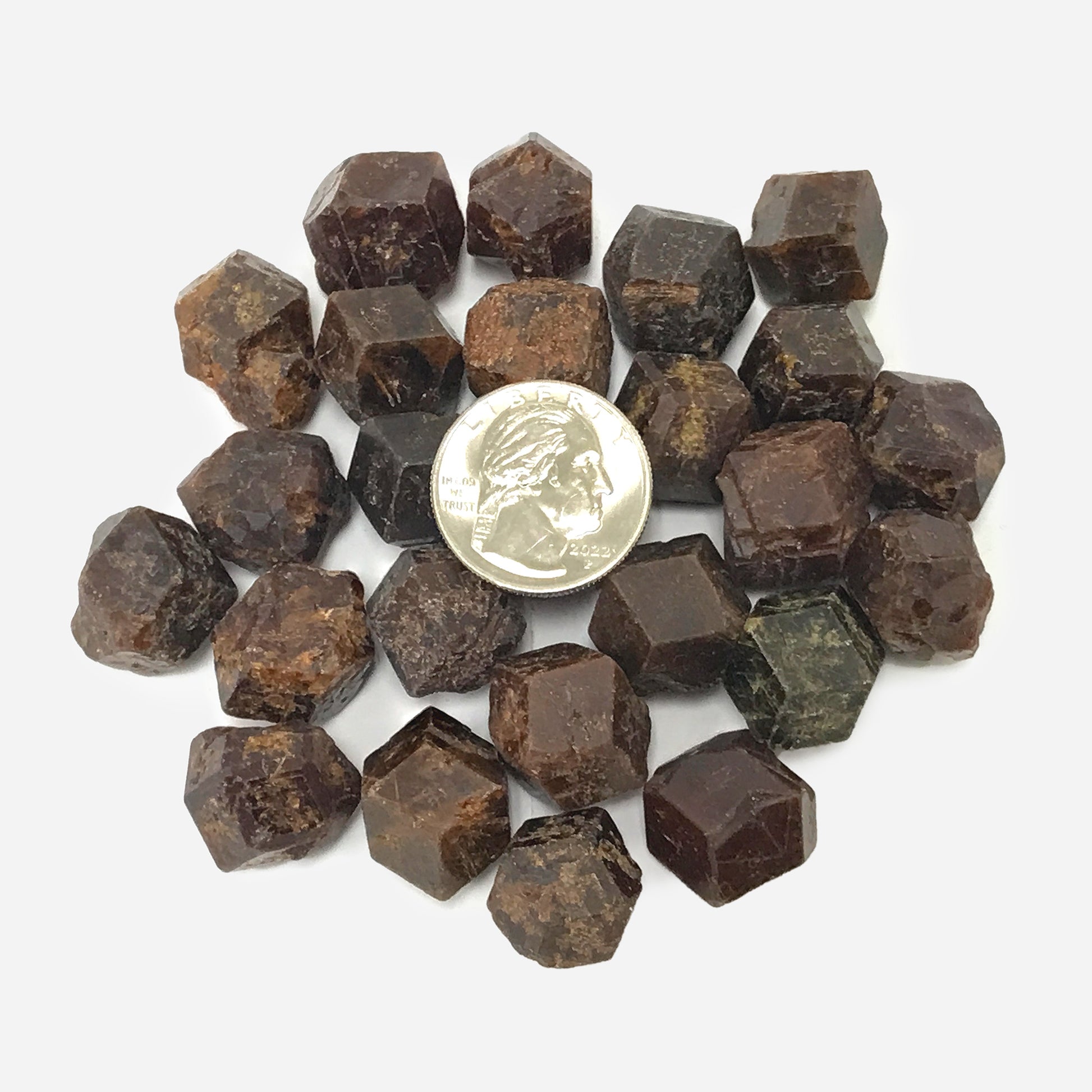 Natural Raw Rough Andradite Garnet Crystal Gemstone - Gem Avenue