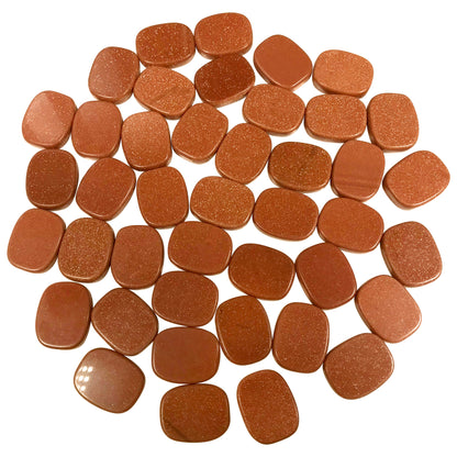 Goldstone Pocket Size Palm Stone - Gem Avenue