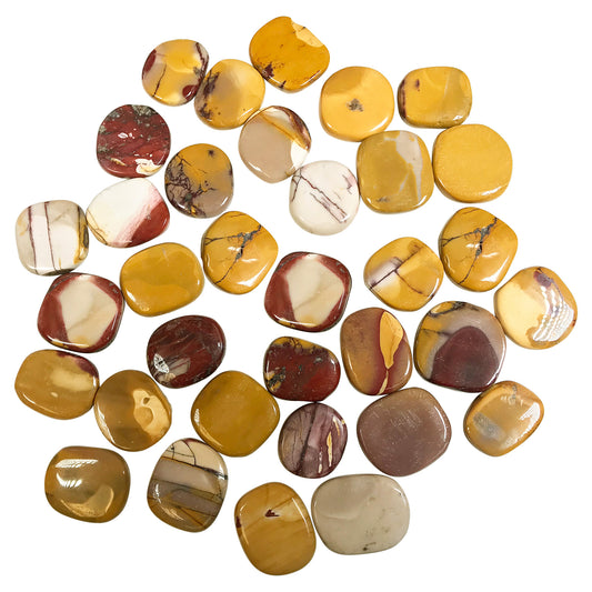 Mookaite Gemstone Pocket Palm Stone Crystal - Gem Avenue