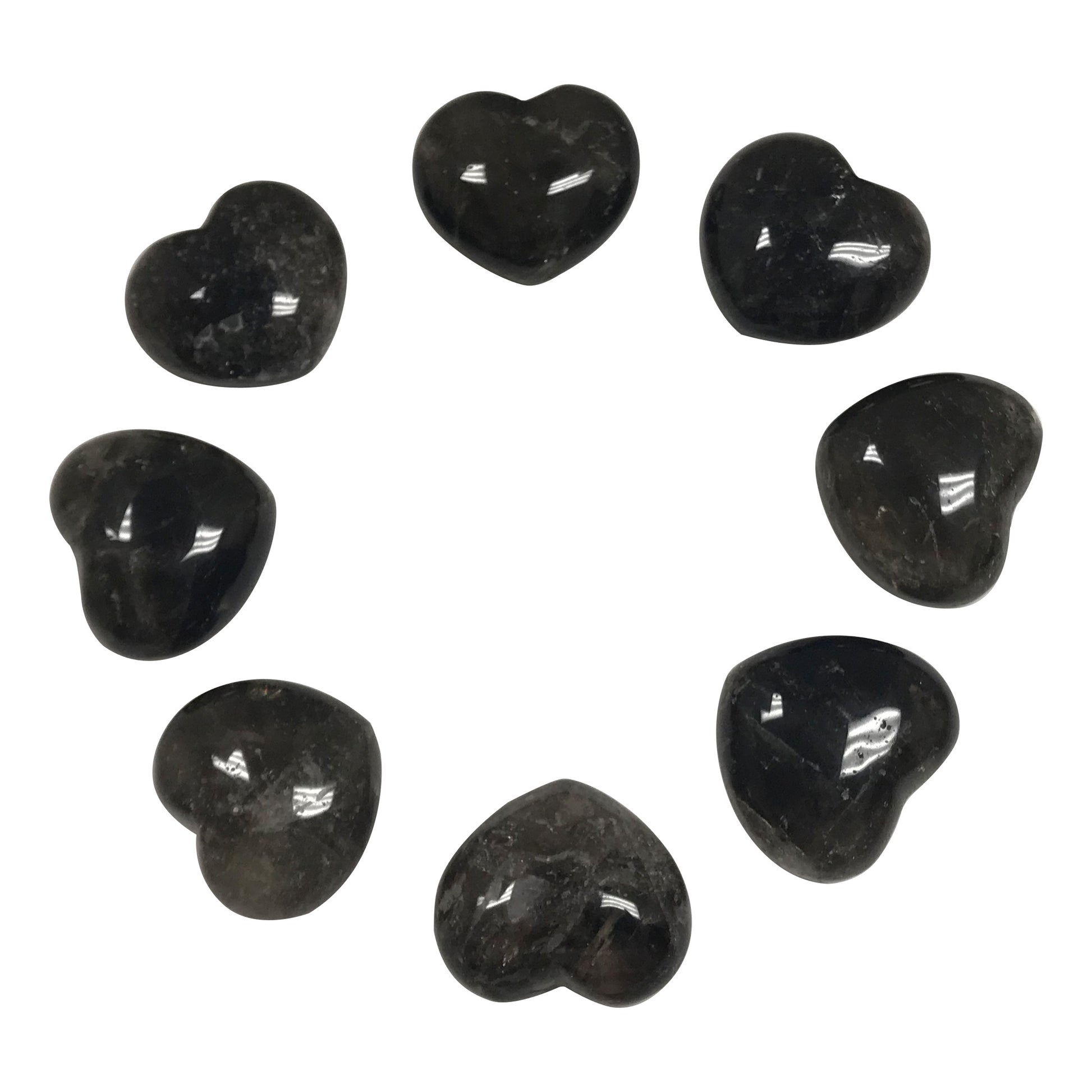 Natural Smokey Quartz Heart Gemstone Love Home Decor - Gem Avenue