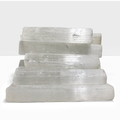 ONE Piece Natural Selenite Stick Crystal Gemstone - Gem Avenue