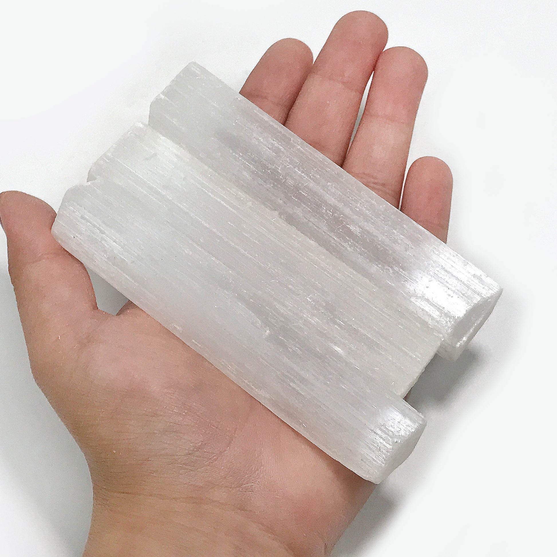 ONE Piece Natural Selenite Stick Crystal Gemstone - Gem Avenue