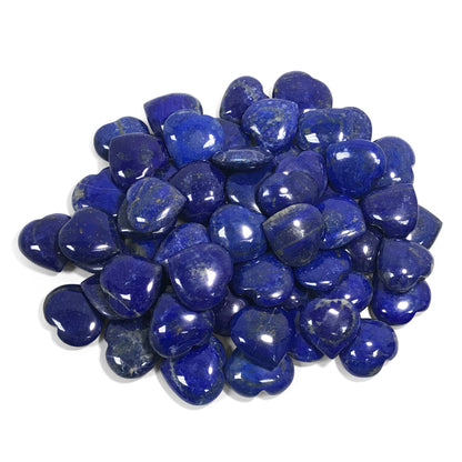 Natural Lapis Lazuli Love Heart Crystal Gemstone - Gem Avenue