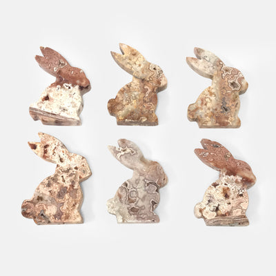 Crystal Rabbit Figurines