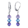 Purple & Blue Earrings