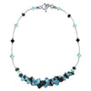 Black and Blue Necklace